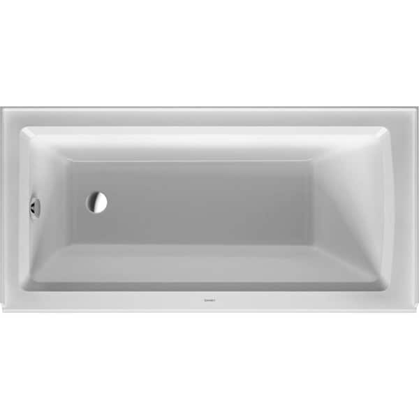 Bathtub Architec, 60"x30", Integr. Panel, 60" L, 30" W